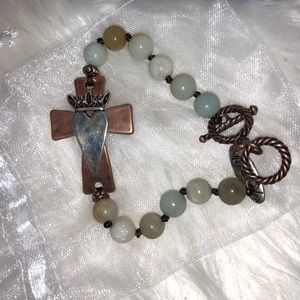 Plunder Cross Bracelet